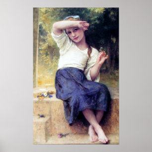Póster Bouguereau - margarita