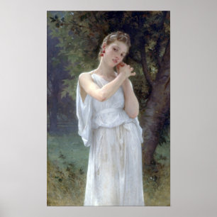 Póster Bouguereau - ropas rizadas D'Oreilles