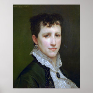 Póster Bouguereau - Señorita Elizabeth Gardner 1879