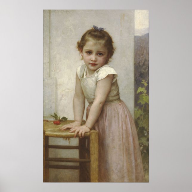 Póster Bouguereau - Yvonne (Frente)