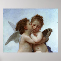Bouguereau's L'Amour et Psyche, enfants (Cupid)
