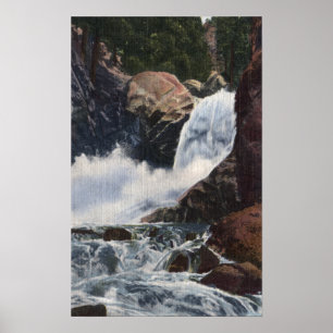 Póster Boulder cae en el barranco de Boulder, opinión de
