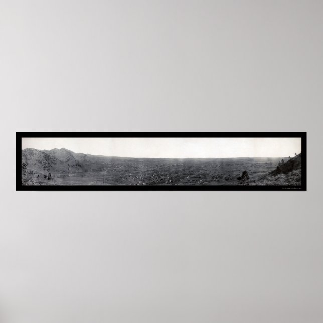 Póster Boulder, Colorado Photo 1908 (Frente)