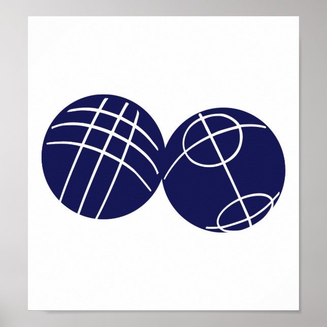 Póster Boule petanque (Frente)