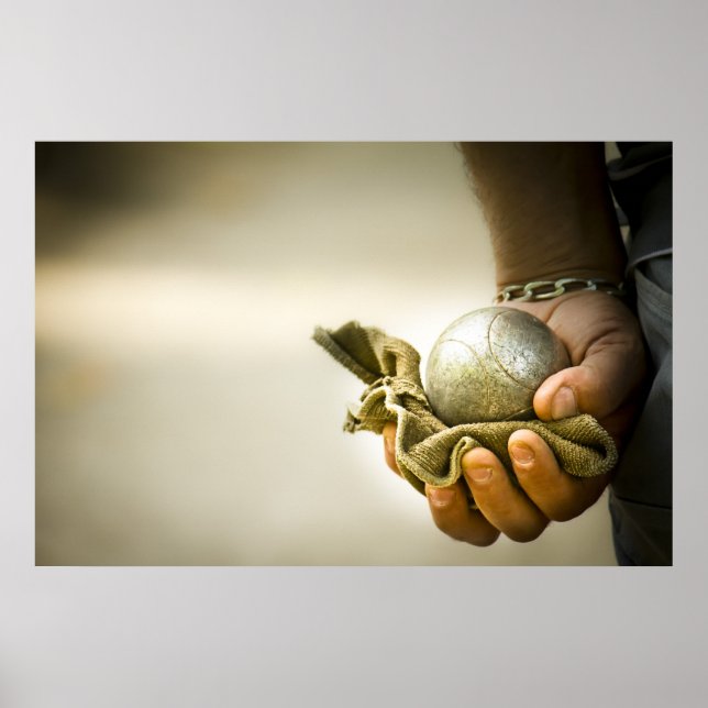 Póster Boules franceses (Frente)