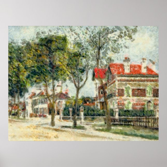 Póster Boulevard  Carnot à Noyon (Frente)