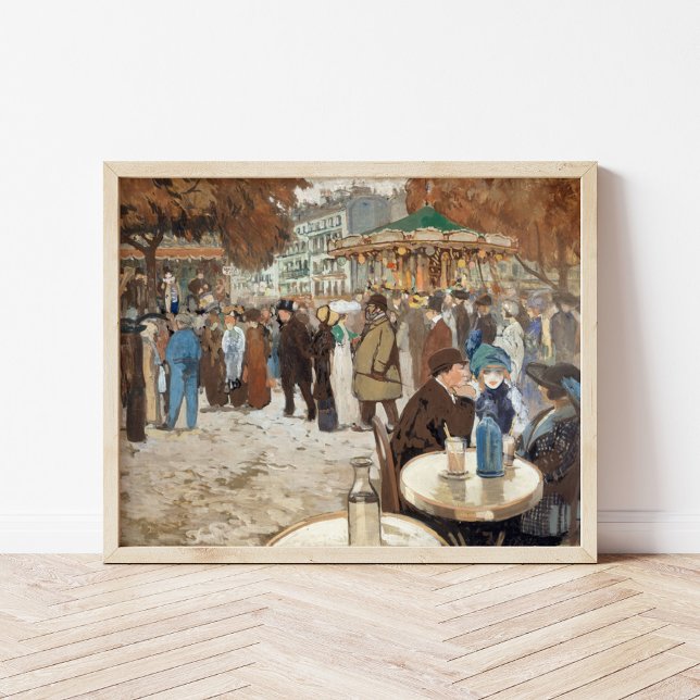 Póster Boulevard de Clichy | Louis Abel-Truchet (Subido por el creador)