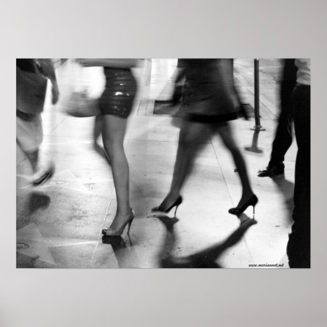 Póster Boulevard de Hollywood (Frente)