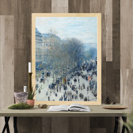 Póster Boulevard des Capucines por Claude Monet