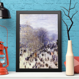 Póster Boulevard des Capucines por Claude Monet, Bella Ar
