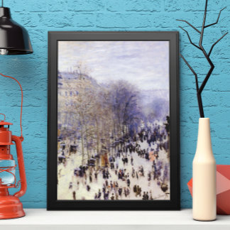 Póster Boulevard des Capucines por Claude Monet, Bella Ar