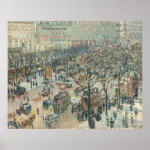Boulevard des Italiens - Bella Artes Camille Pissa