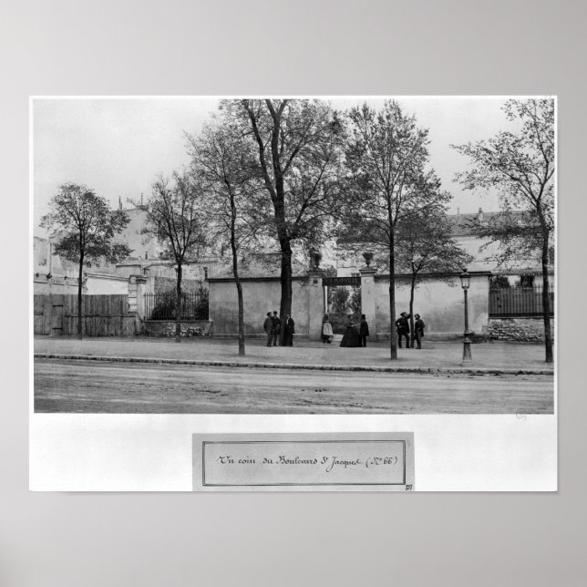 Póster Boulevard Saint-Jacques (Frente)