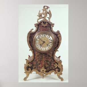 Póster Boulle bracket clock by A.Brocot Delettrez