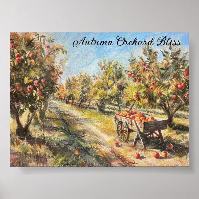 Póster Bountiful Orchard Bliss (Frente)