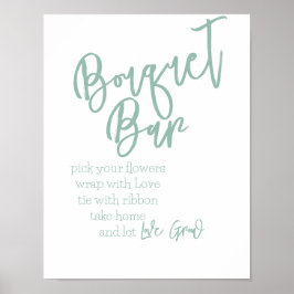 Póster Bouquet Bar  Poster