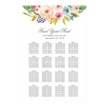 Bouquet de color dulce | Gráfico de asientos