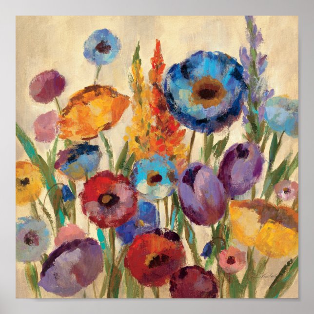 Póster Bouquet de flores (Frente)