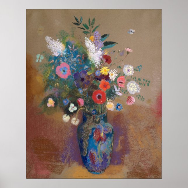Póster Bouquet de flores (Frente)