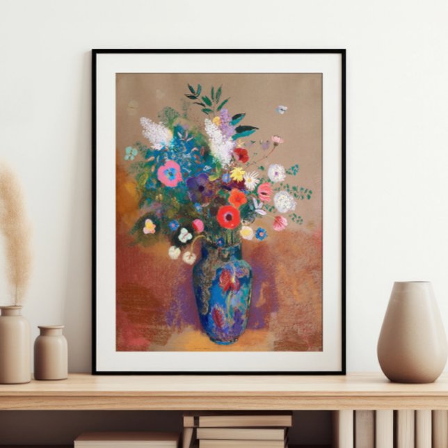 Póster Bouquet de flores (1900-1905) de Odilon Redon (Subido por el creador)