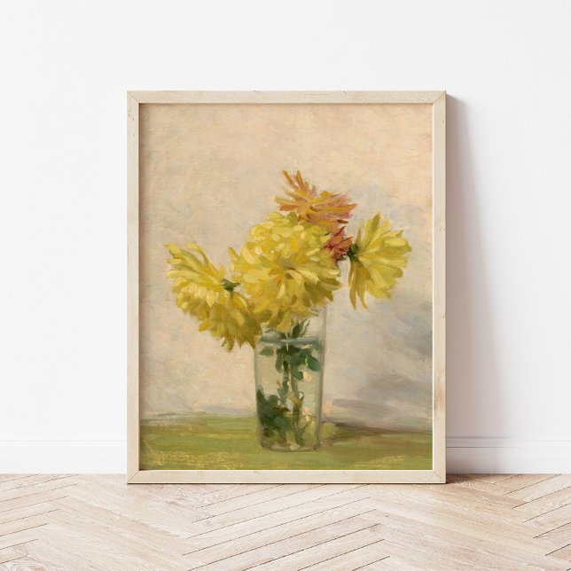 Póster Bouquet de flores amarillas | Edward Herbert Barna (Subido por el creador)