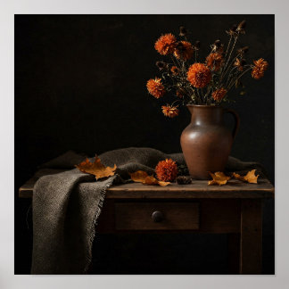 Póster Bouquet de flores en Jug