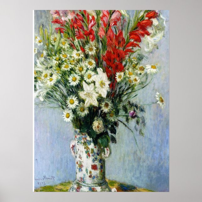 Póster Bouquet de Gadiolas (Frente)