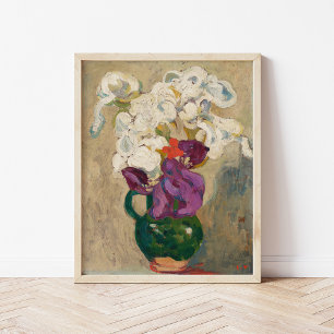 Póster Bouquet de Iris   Louis Valtat