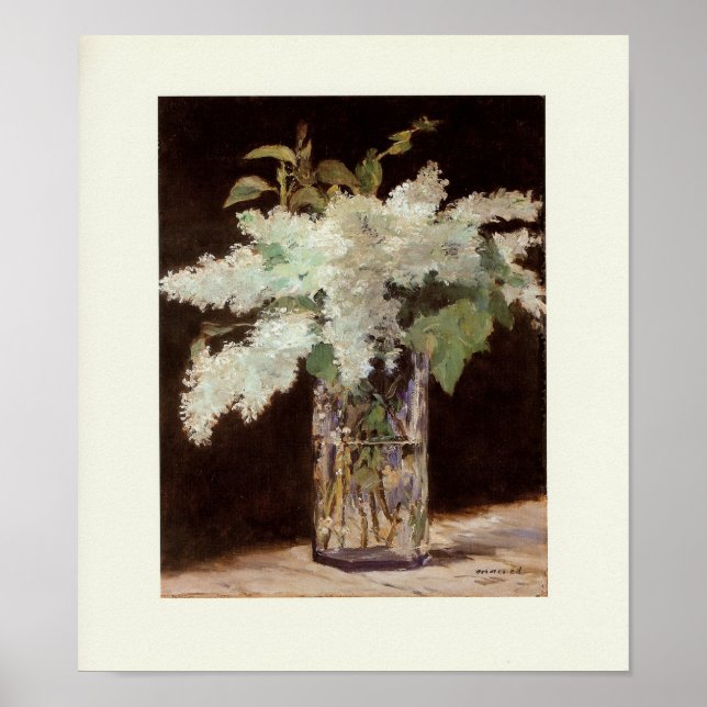 Póster Bouquet de Lilacs (Frente)