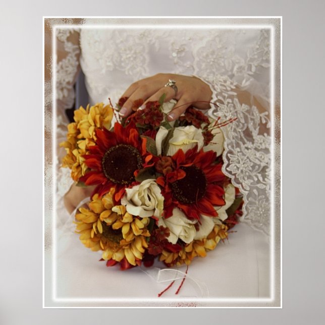 Póster Bouquet de novias (Frente)