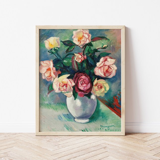 Póster Bouquet de Rosas | Henri Manguin (Subido por el creador)