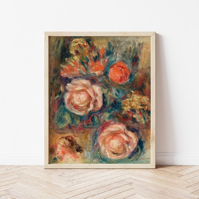 Póster Bouquet de Rosas | Renoir (Subido por el creador)