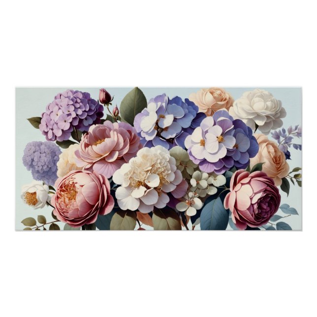 Póster Bouquet du jour 01 (Anverso)