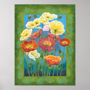 Póster Bouquet en la frontera I