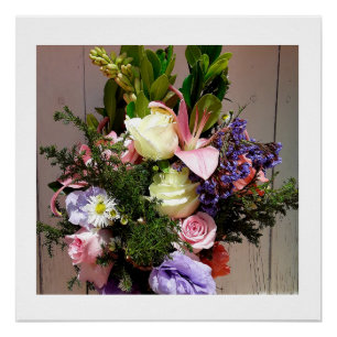 Póster Bouquet mexicano