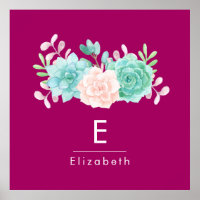 Bouquet pastel rosa y verde floral sobre la vuelta