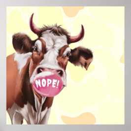 Póster Bovino Divino Haz Tu Propio Personalizado