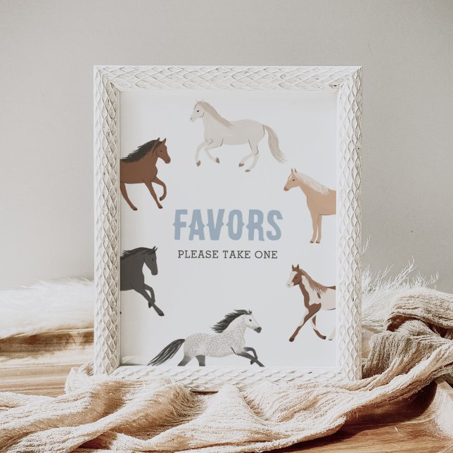 Póster Bovinos de Caballo Cumpleaños Ecuestre Favorece Ró (Subido por el creador)