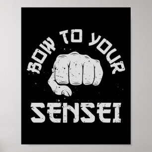 Póster Bow A Tus Divertidos Regalos De Artes Marciales De