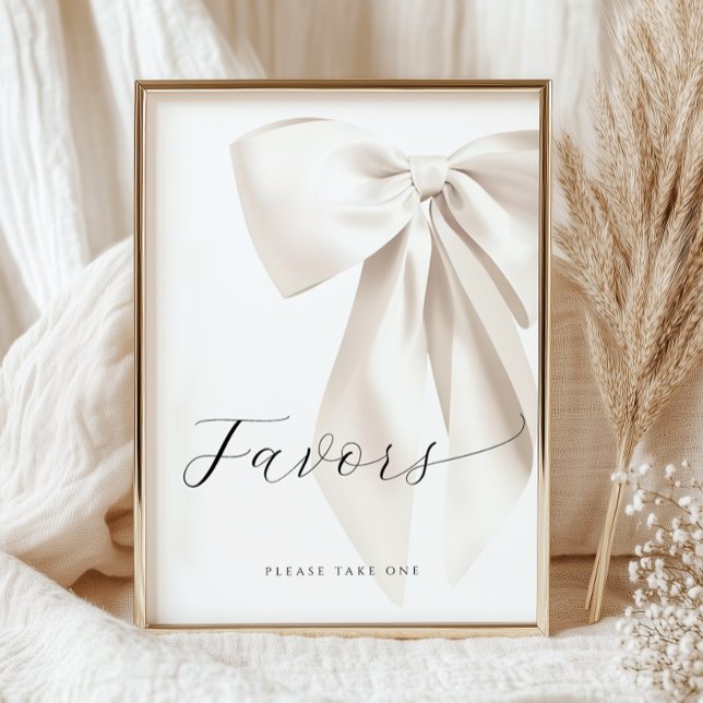 Póster Bow Blanco Ducha De Novias Favorece El Rótulo De M (Subido por el creador)