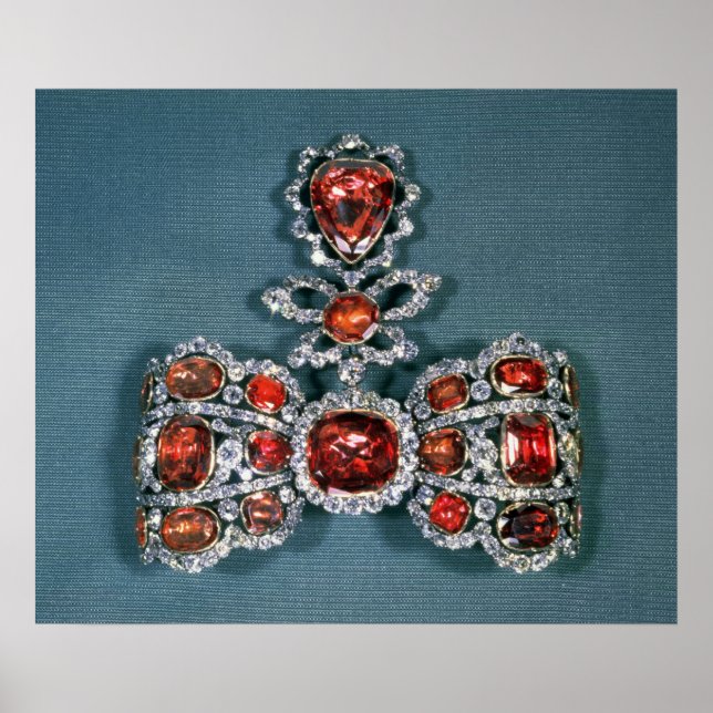 Póster Bow brooch set with brilliant (Frente)