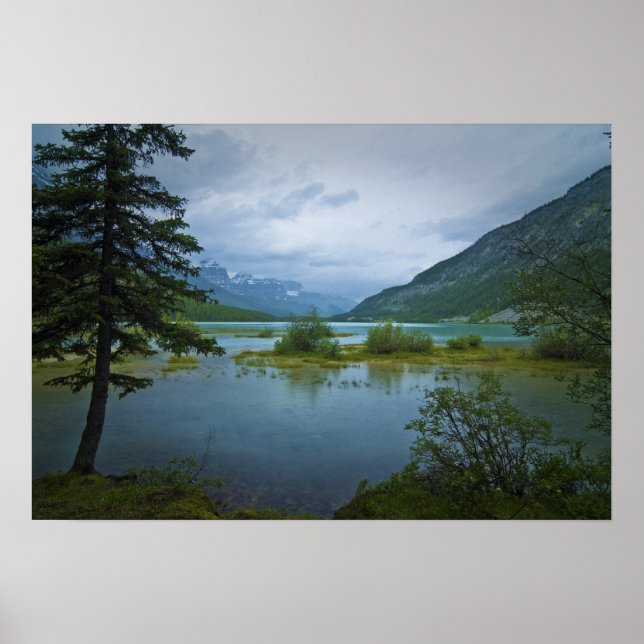 Póster Bow Lake Morning (Frente)