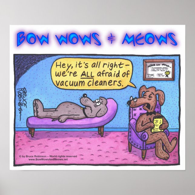 Póster BOW WOWS & MEOWS - Hey, está bien... (Frente)