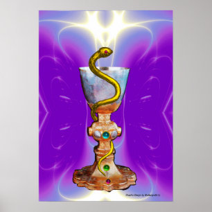 Póster BOWL DE HYGEIA - Medicina, Farmacia