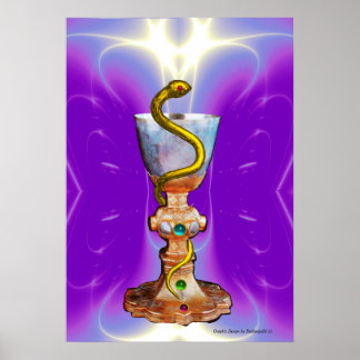 Póster BOWL DE HYGEIA - Medicina, Farmacia