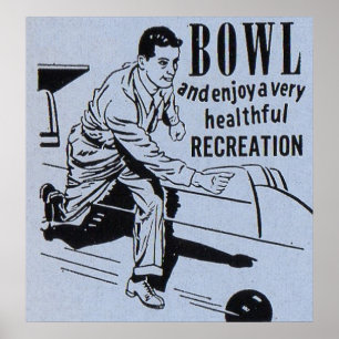 Póster Bowl y disfruta...