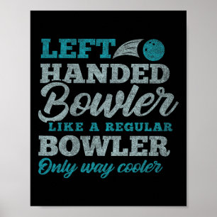 Póster Bowler izquierdo