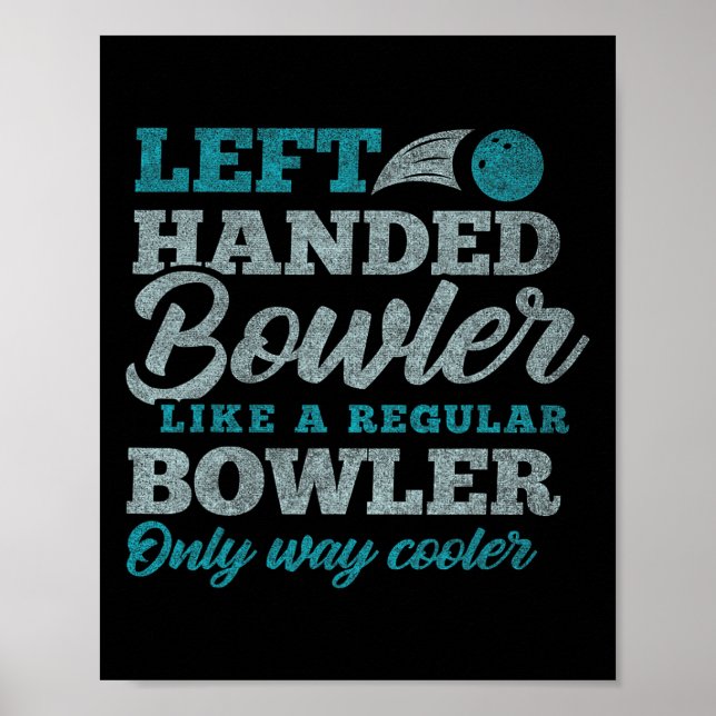 Póster Bowler izquierdo (Frente)
