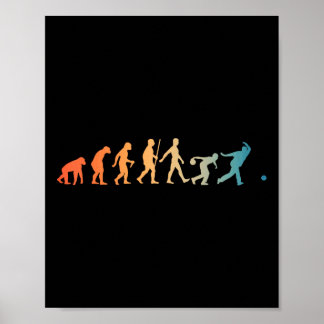 Póster Bowling Art For Men Women Kids Bowler Novelty Stri