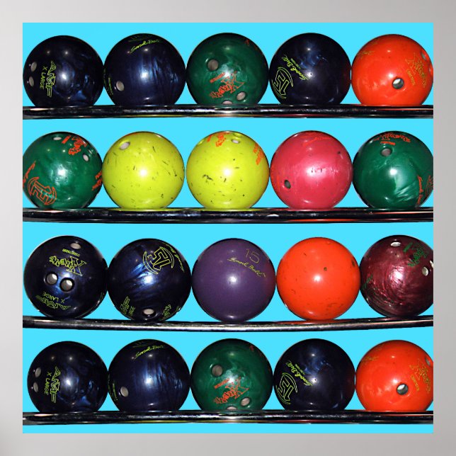 Póster Bowling Blitz (Frente)